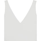REORIA Butsmooth® Women’s Trendy Sexy Plunge Deep V Neck Sleeveless V Backless Slim Fit Going Out Crop Tank Tops