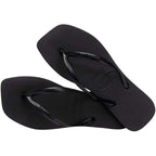 Havaianas Women's Slim Square Flip Flops In Black
