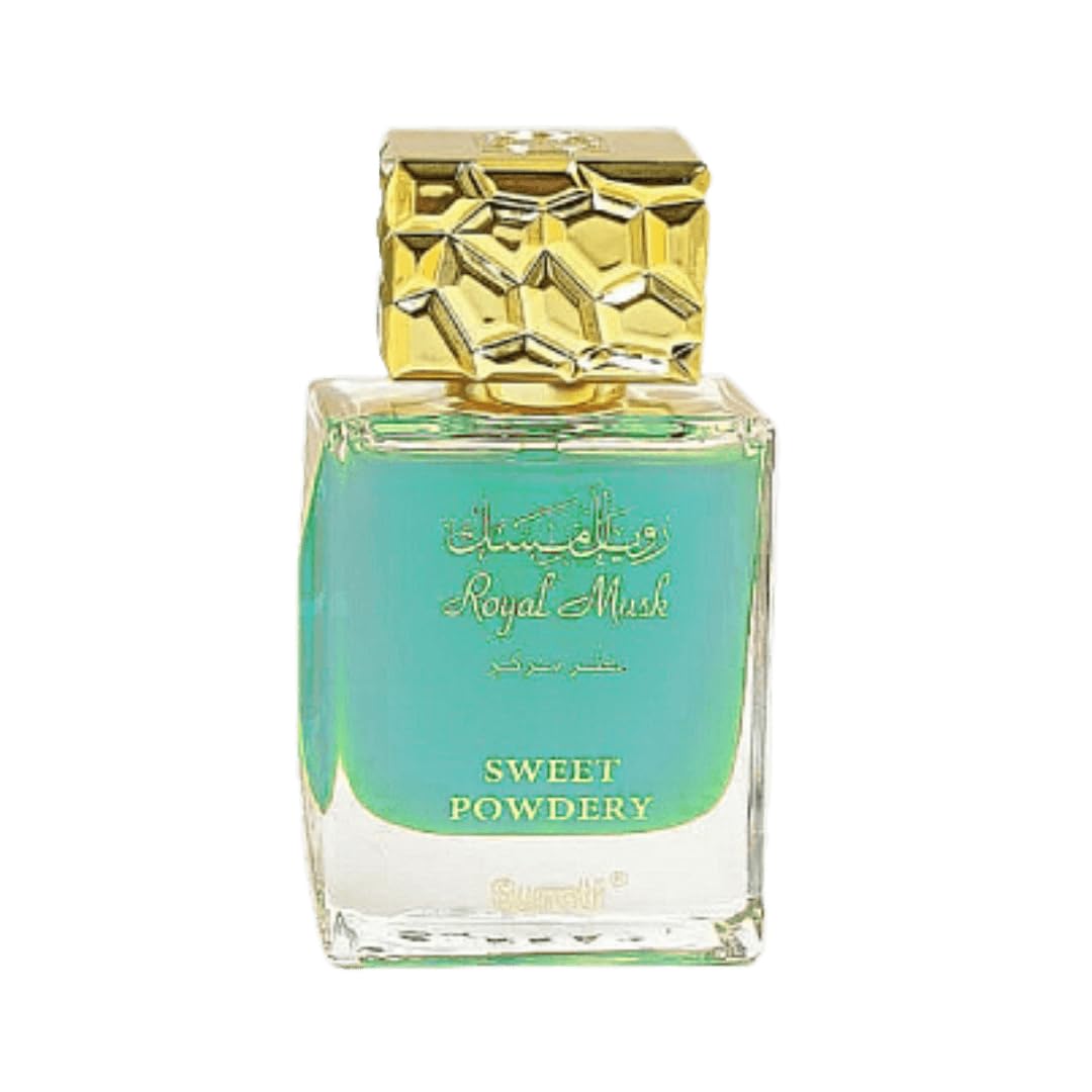 SURRATI Royal Musk Sweet Powdery Long Lasting Arabian Perfumes For Women - Eau de Parfum Spray 100ML(3.4 OZ), Womens Perfume With Vanilla, Woody & Musky Notes - Ladies Perfume & Premium Gift for Women