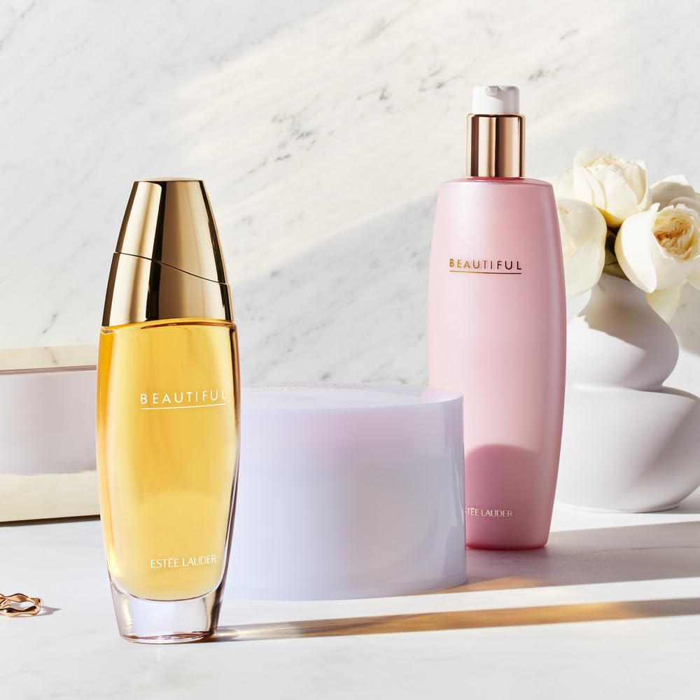 Estée Lauder Beautiful Eau de Parfum Spray with Notes of Rose, Lily, Tuberose & Orange Flower | Floral Perfume for Women | Perfumes for Women