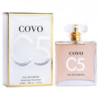 URBAN COLLECTION Covo C5 for Women Eau De Parfum 3.3 fl oz- Pure Femininity in a Bottle - Delicate Floral Scents of Jasmine and May Rose - Cruelty-Free Perfume Precious Gift for Women
