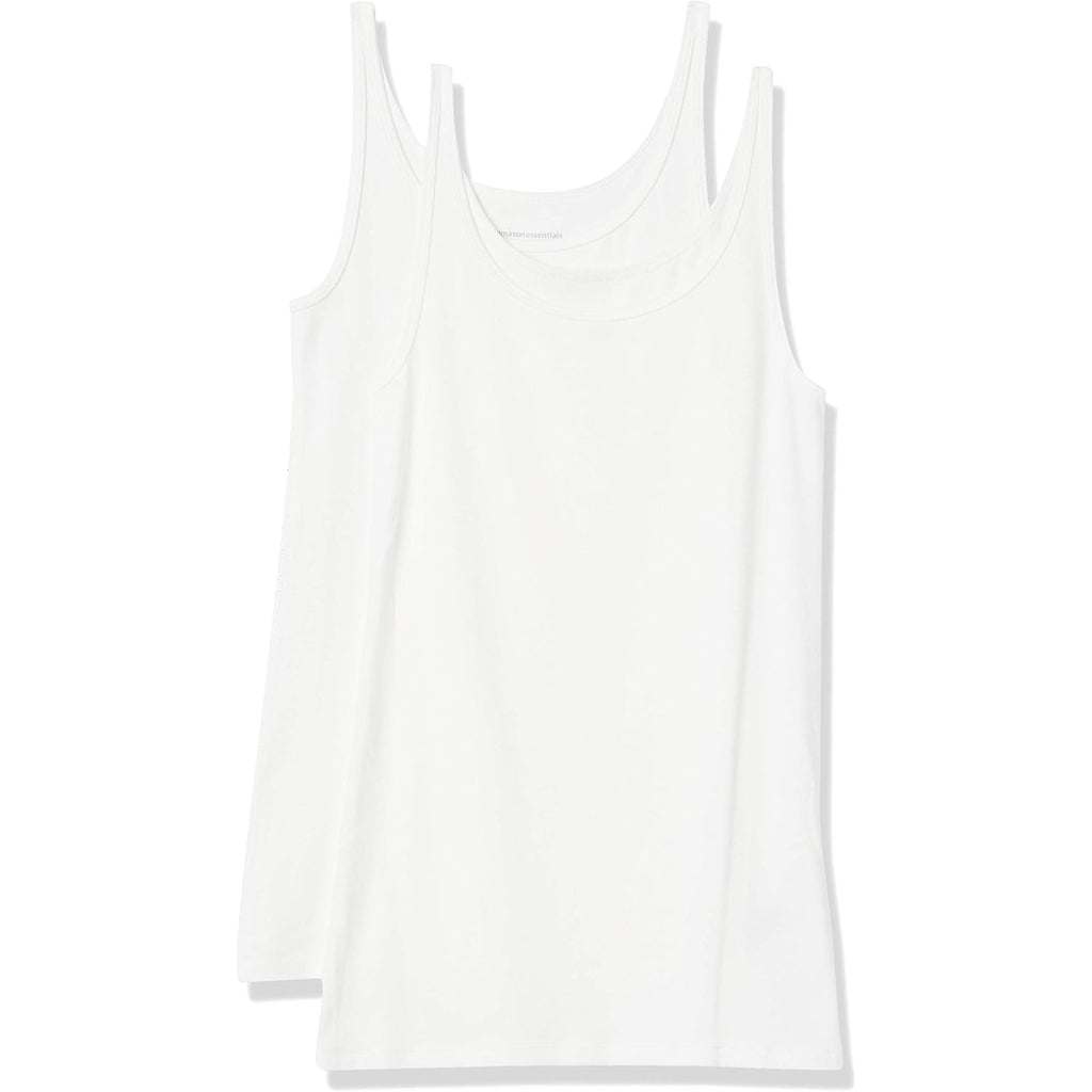 Women's Thin Strap Tank Top White