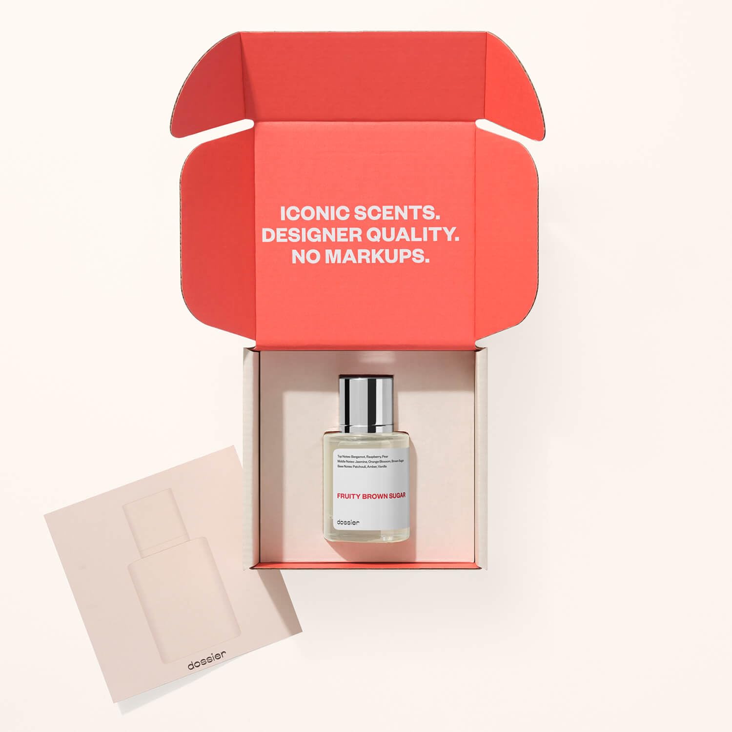 Dossier - Fruity Brown Sugar - Inspired by Mon Paris - Eau de Parfum - Long-Lasting Fragrance - Feminine - 1.7 fl oz (50ml)