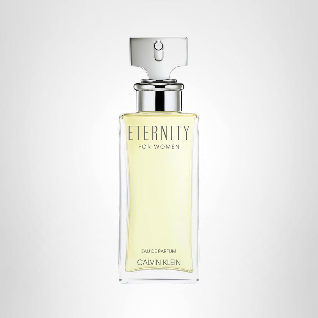 Calvin Klein Eternity Eau de Parfum – Floral Women's Perfume – With Notes of Bergamot, White Lily, White Rose, Sandalwood & Amber – Long Lasting Fragrance