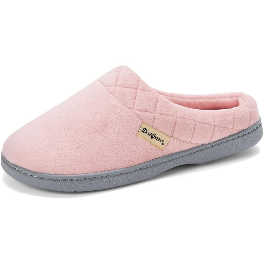 Women's Slippers Velour Pale Mauve