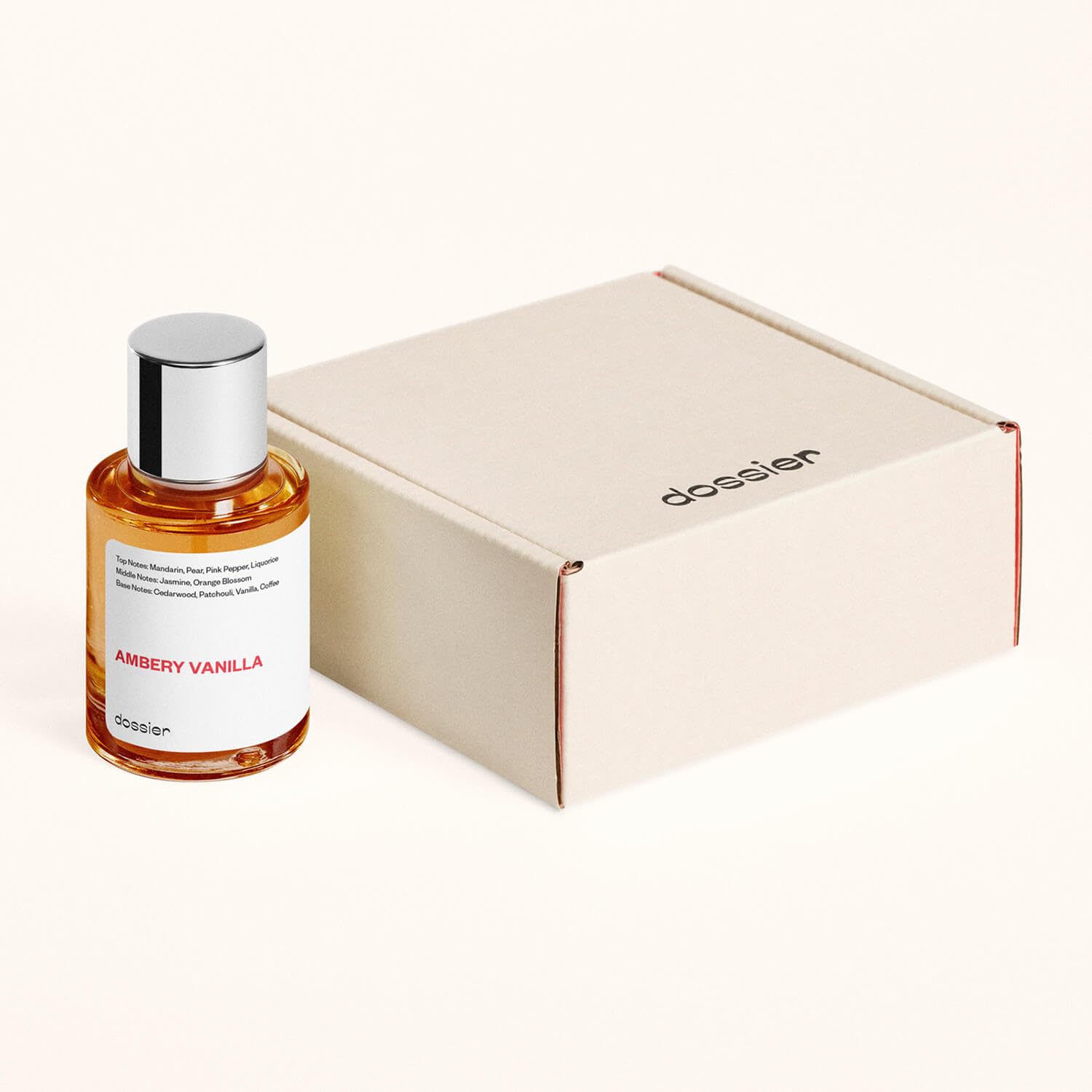 Dossier - Ambery Vanilla - Inspired by Black Opium - Eau de Parfum - Vanilla Perfume - Long-Lasting Fragrance - Feminine - 1.7 fl oz (50ml)