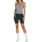Trendy Queen Womens Racerback Ribbed Tank Tops V Neck Workout Summer Sleeveless Tops