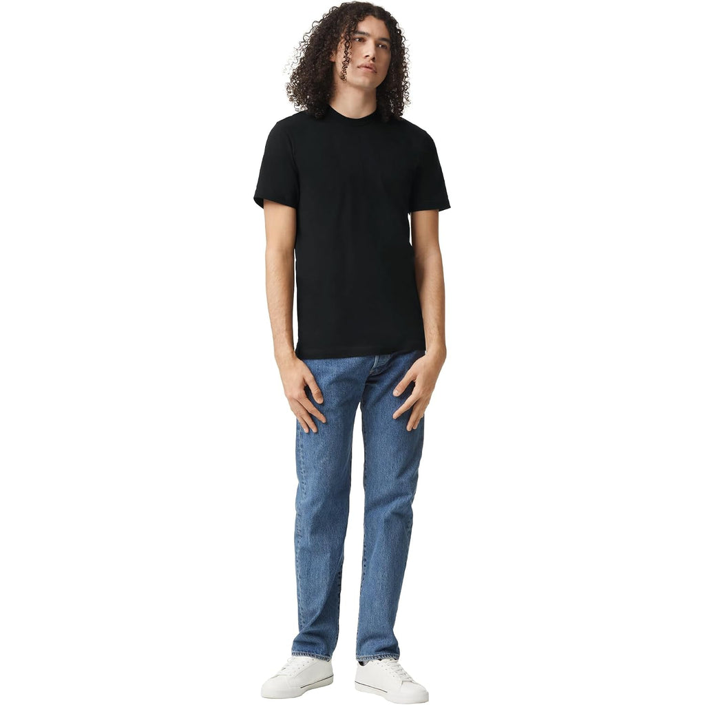 American Apparel Unisex Adult Fine Jersey T-Shirt, Style G2001, Multipack