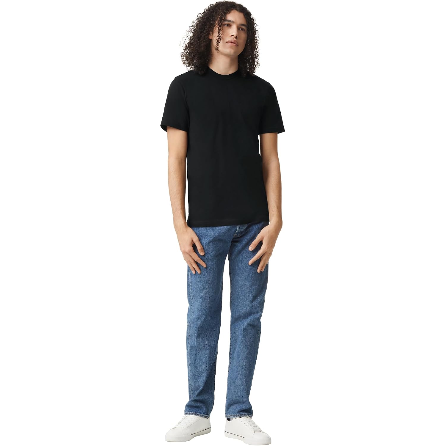 American Apparel Unisex Adult Fine Jersey T-Shirt, Style G2001, Multipack