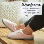 Women's Slippers Velour Pale Mauve