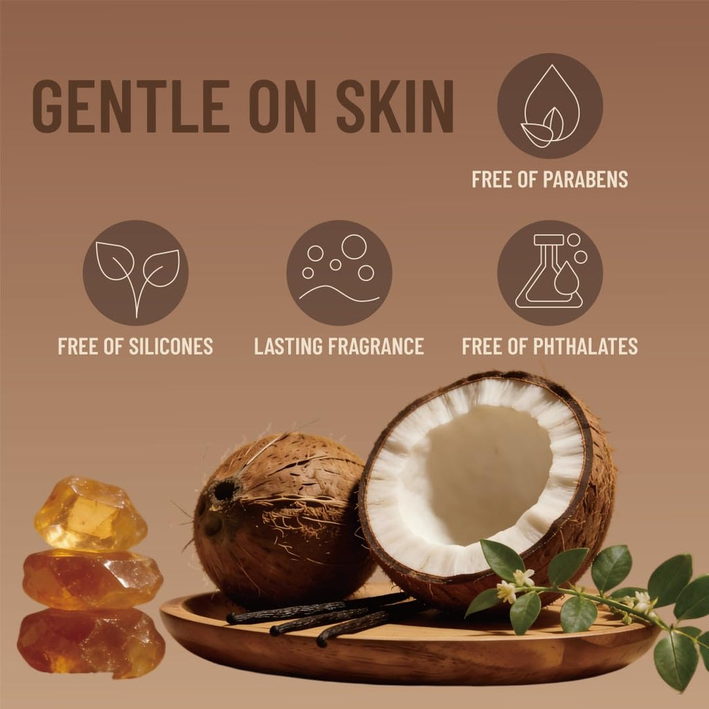 Coconut Vanilla Body Spray | Paraben-Free & Phthalate-Free | Long-Lasting Fresh Fragrance | coconut body spray | vanilla coconut perfumes for women, 3.38 fl oz (100ml)