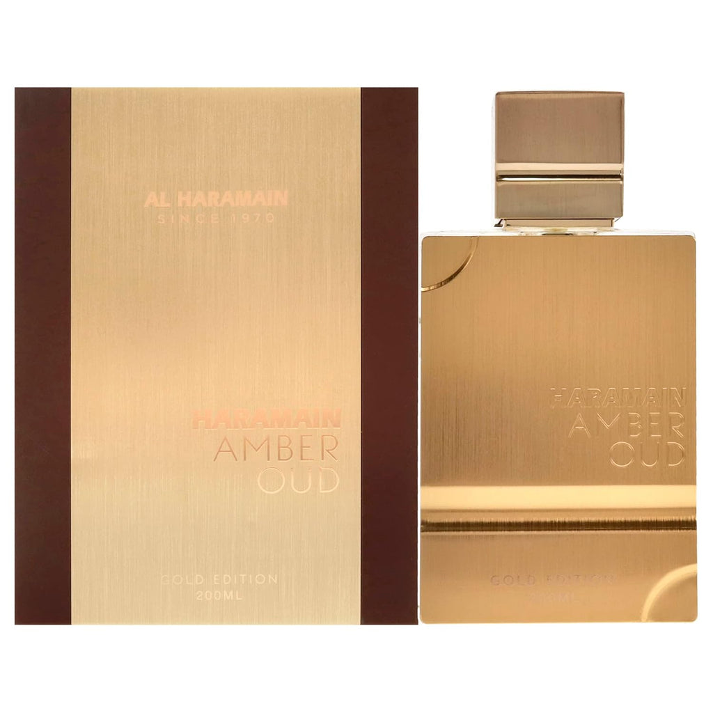 Al Haramain Amber Oud Gold Edition for Women Eau de Parfum Spray, Vanilla,Pineapple, 6.8 Ounce