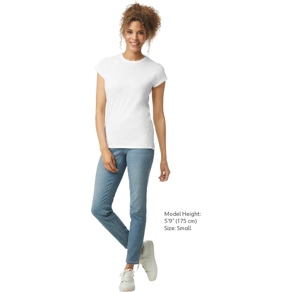 Gildan Womens Softstyle Cotton T-Shirt, Style G64000l, Multipack