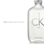 Calvin Klein CK One Eau de Toilette – Citrus Unisex Fragrance – With Notes of Green Tea