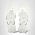 Havaianas Women's Slim Square Flip Flops In White