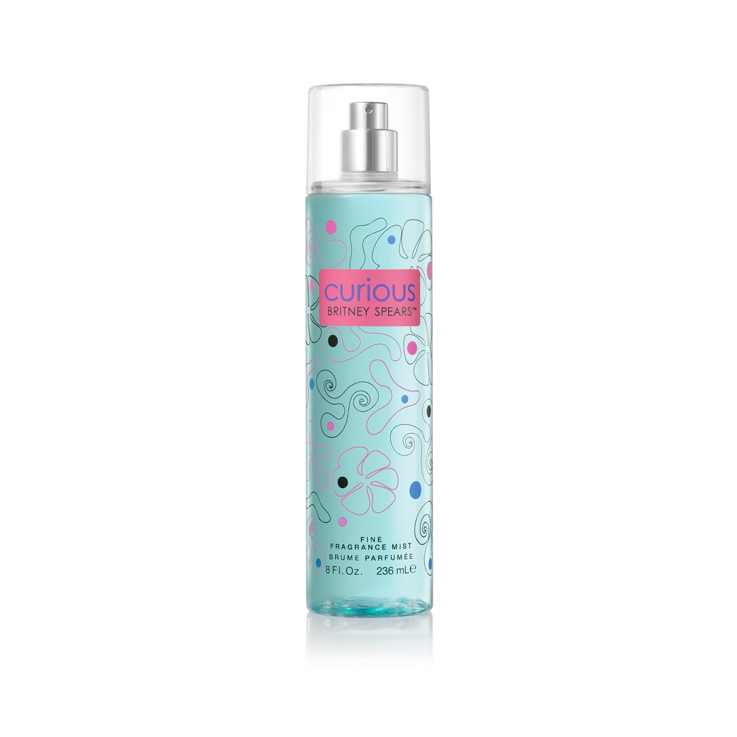 Britney Spears™ Curious, Fine Fragrance Body Mist Spray for Women, 8 Fl Oz / 236mL