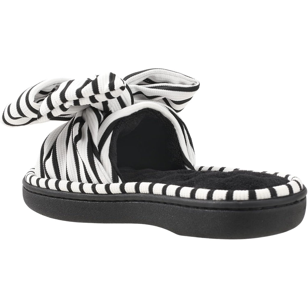 Women's Slippers Bow Black