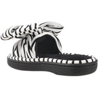 Women's Slippers Bow Black