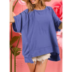 Dokotoo Oversized T Shirts for Women Crewneck Short Sleeve Casual Summer Tops Lightweight Loose High Low Blouse