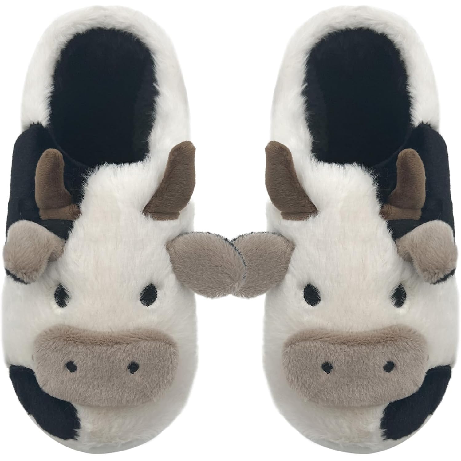 Women's Slippers Cow Cow (Open Heel)