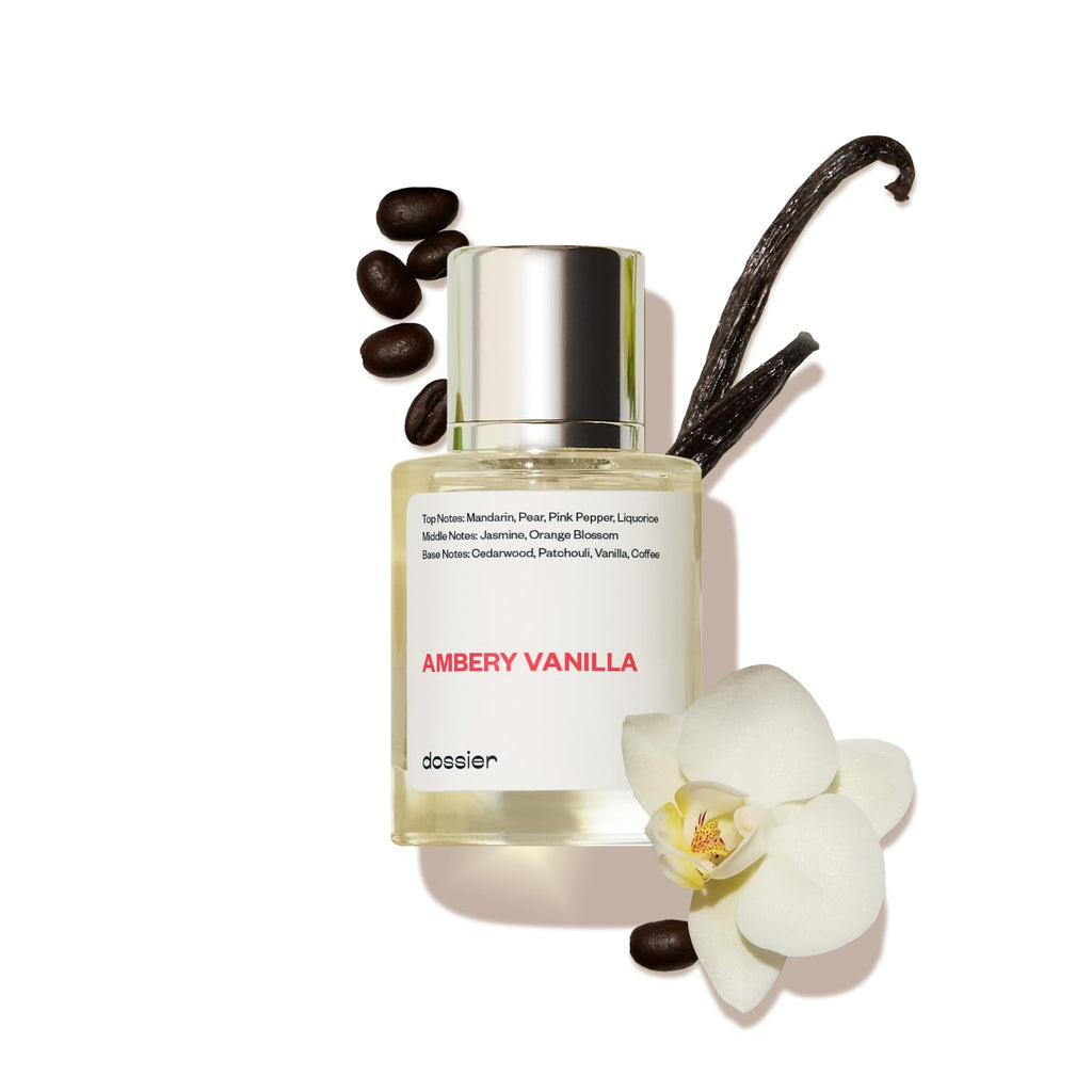 Dossier - Ambery Vanilla - Inspired by Black Opium - Eau de Parfum - Vanilla Perfume - Long-Lasting Fragrance - Feminine - 1.7 fl oz (50ml)