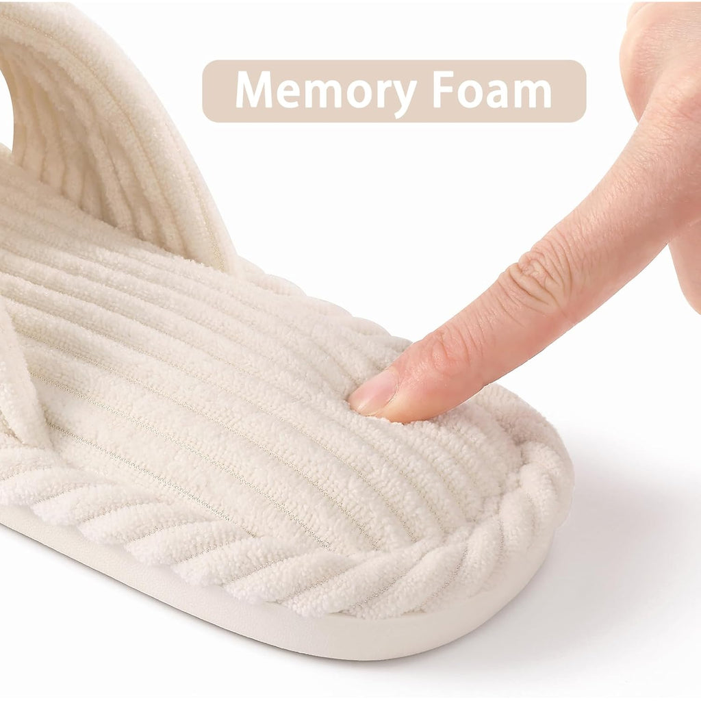 Women's Slippers Memory Beige