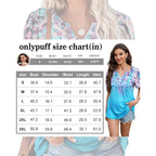 Women's Flowy Boho Tunic Top Rainbow