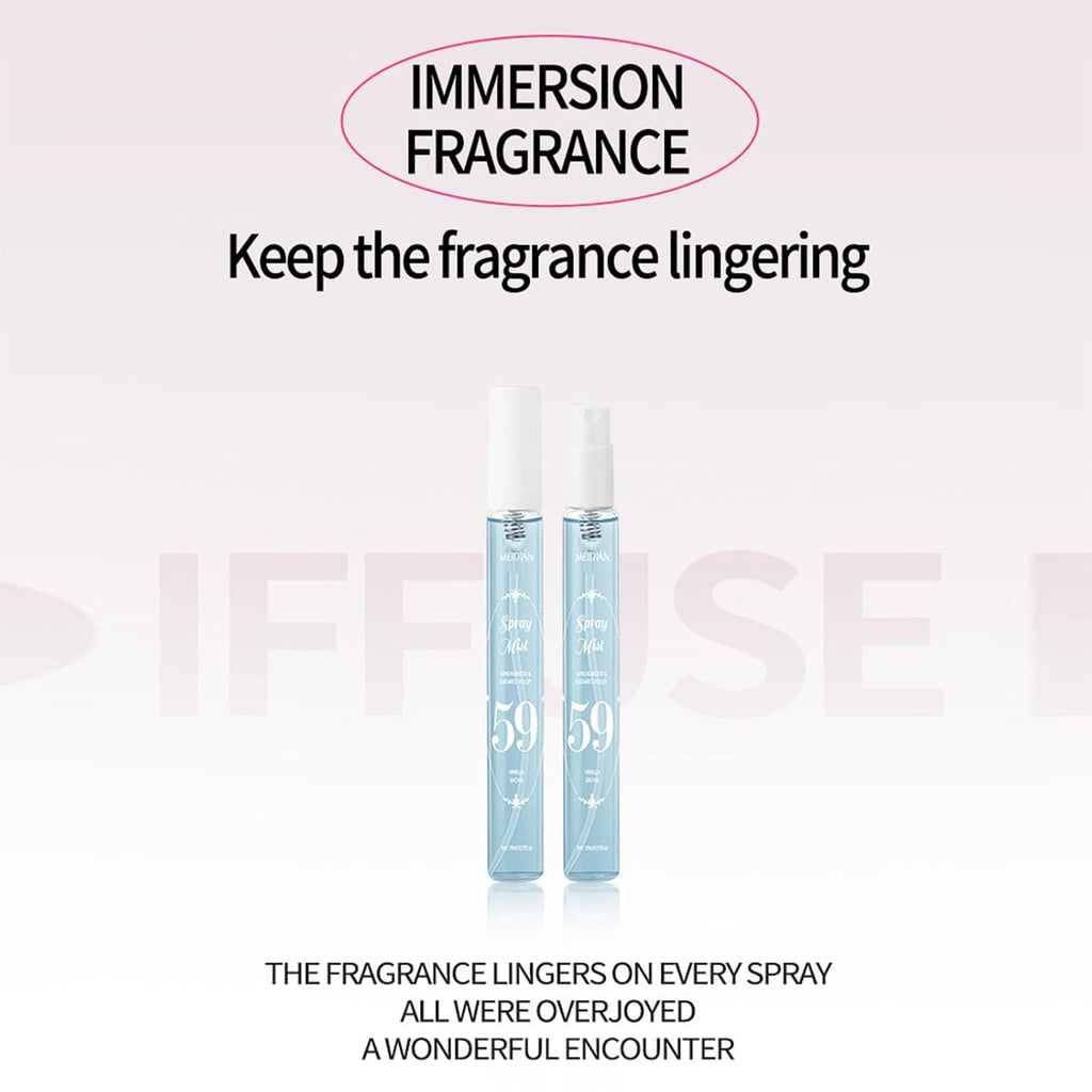 Perfume Fragrance Mist,Hair & Body Perfume Spray Set,Long-Lasting Fresh Fruity Spray for Women,Travel Size Mini Fragrance Mist Gift Set,5 Scents(40.59.62.68.71)