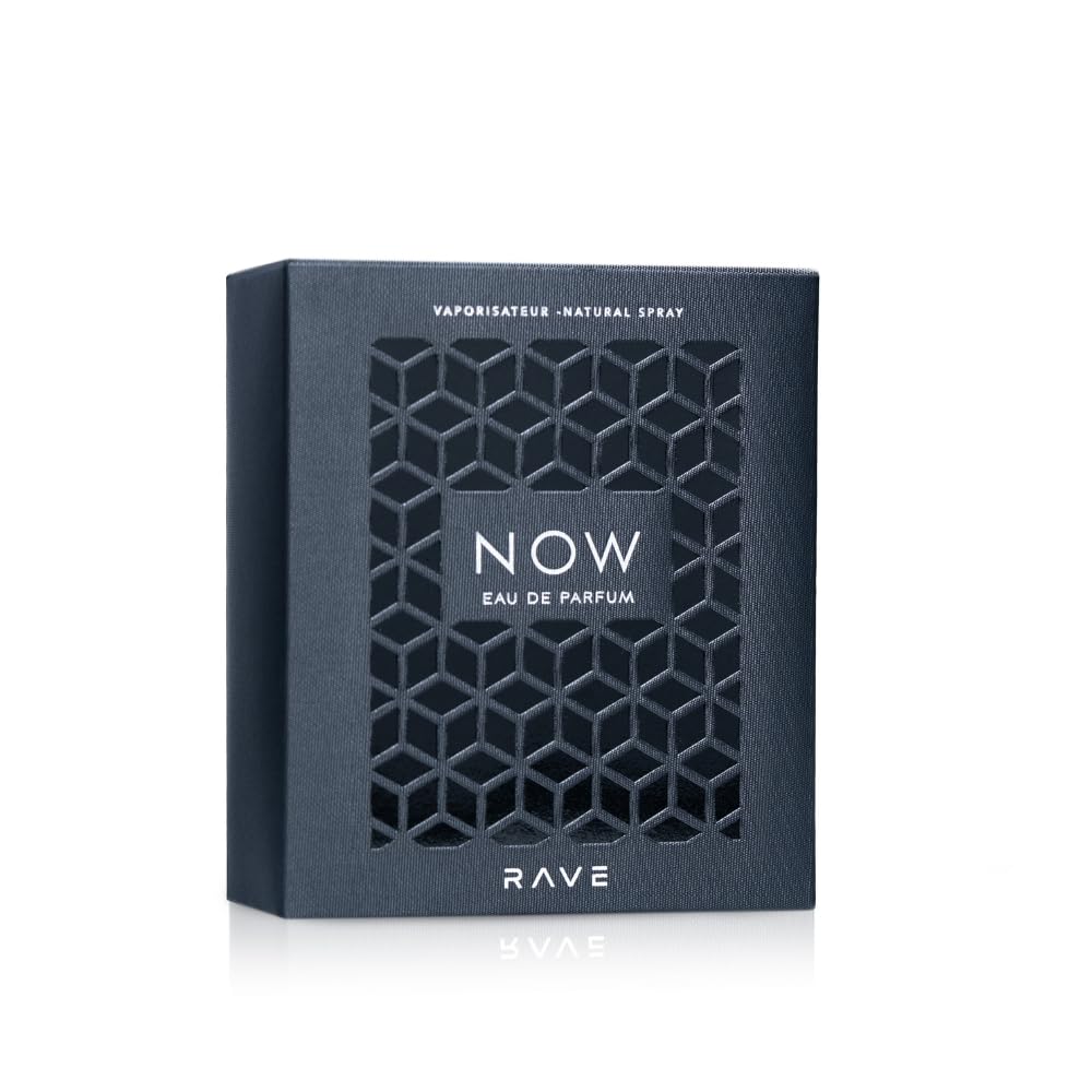 Rave Now for Men Eau de Parfum Spray, 3.4 Ounce