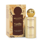 Bellavita Luxury Vanilla Eau de Parfum | 100 ml (3.4 fl.oz.) | Perfume for Men and Women | Gourmet, Coconut, Vanilla and White Musk Notes | Long Lasting Unisex Fragrance