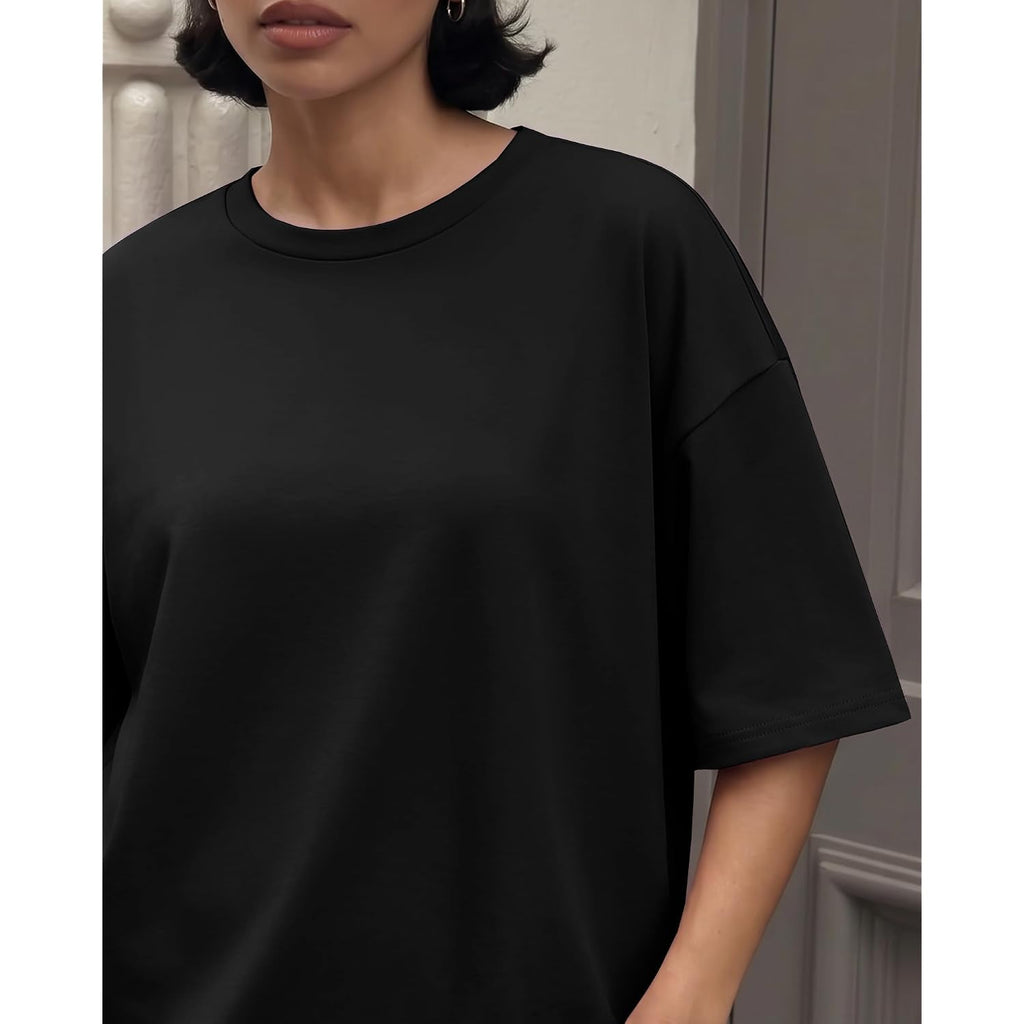 GAYHAY Oversized Tshirts for Women - Spring Summer Workout Clothes Short Sleeve Tops Crew Neck Tee Shirts Fashion Casual 2026