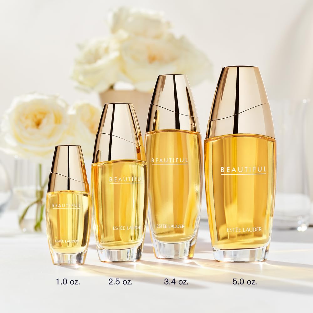 Estée Lauder Beautiful Eau de Parfum Spray with Notes of Rose, Lily, Tuberose & Orange Flower | Floral Perfume for Women | Perfumes for Women
