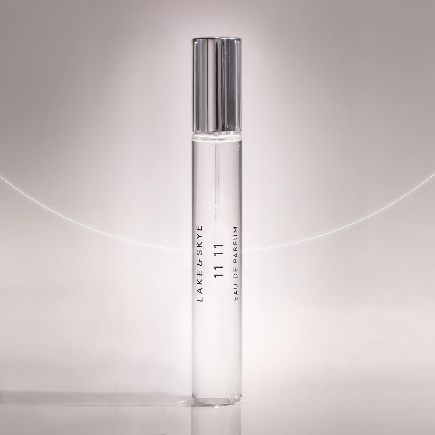 Lake & Skye 11 11 Eau de Parfum Travel Spray, Clean Skin Musk & White Amber Unisex Fragrance with Ozonic & Marine Notes, 0.5 fl oz (15 ml)