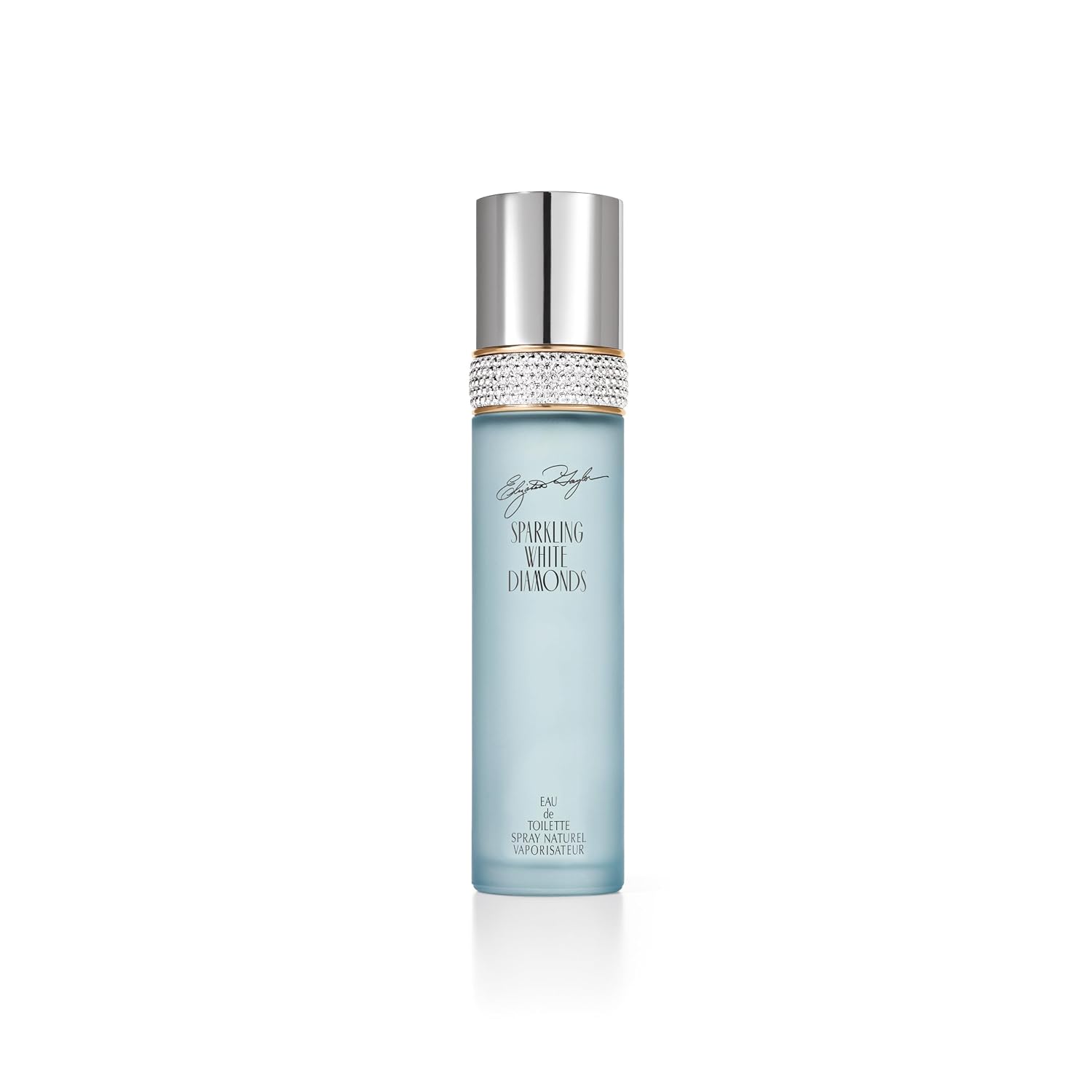 Elizabeth Taylor Women's Perfume, Sparkling White Diamonds, Eau De Toilette EDT Spray, 3.3 Fl Oz