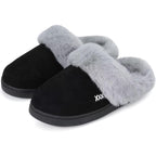 Women's Slippers Suede Black
