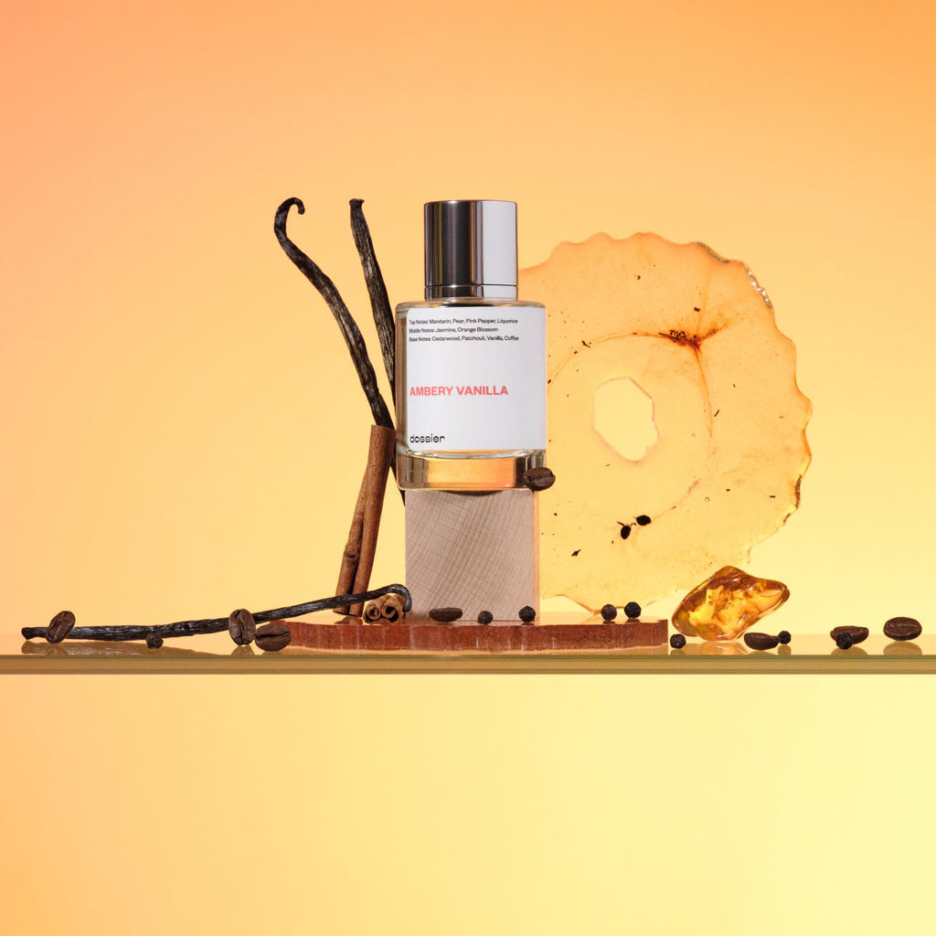 Dossier - Ambery Vanilla - Inspired by Black Opium - Eau de Parfum - Vanilla Perfume - Long-Lasting Fragrance - Feminine - 1.7 fl oz (50ml)