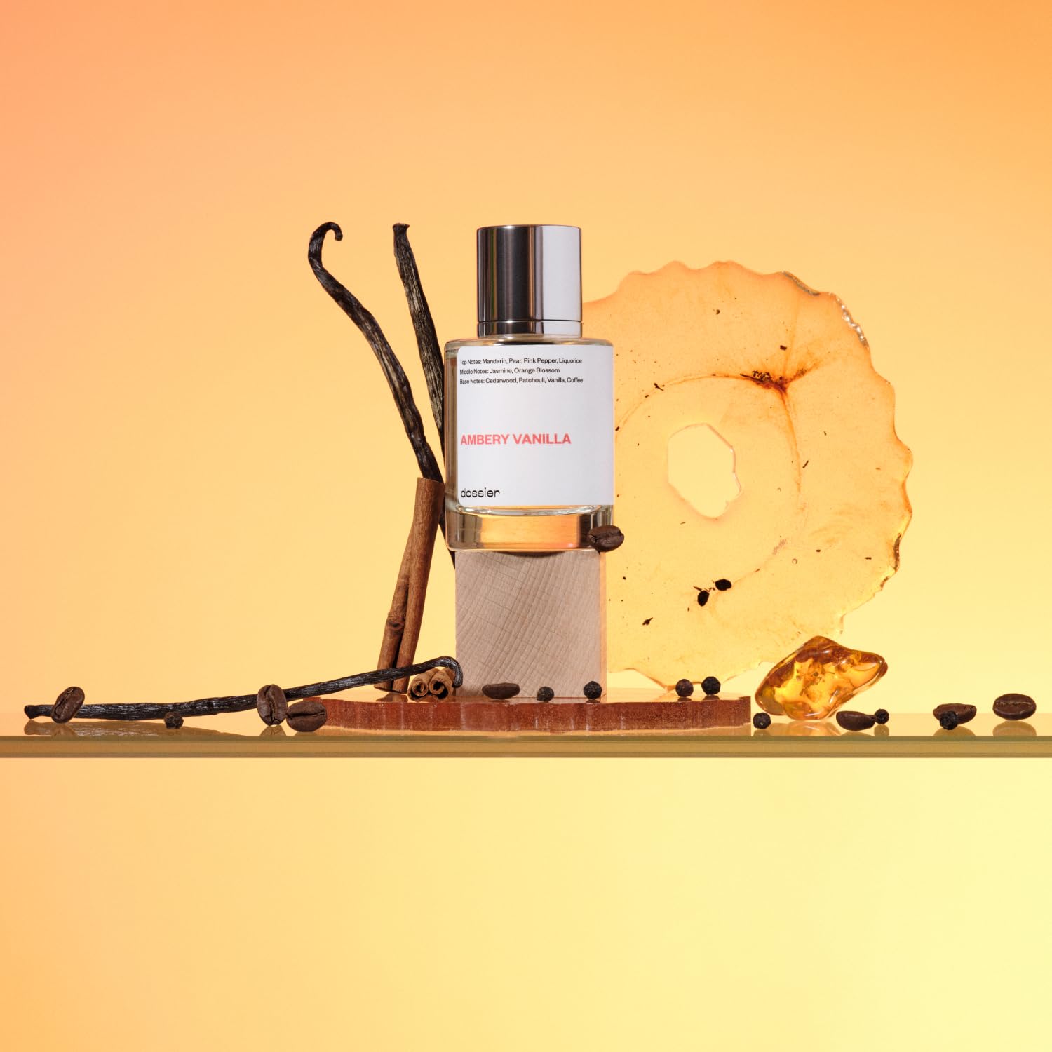 Dossier - Ambery Vanilla - Inspired by Black Opium - Eau de Parfum - Vanilla Perfume - Long-Lasting Fragrance - Feminine - 1.7 fl oz (50ml)