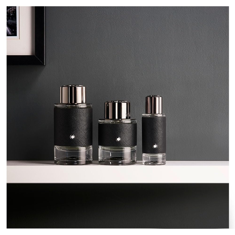 MONTBLANC - Explorer Eau de Parfum - Men's Fragrance - Woody Leathery Aromatic - With notes of Bergamot, Vetiver & Patchouli
