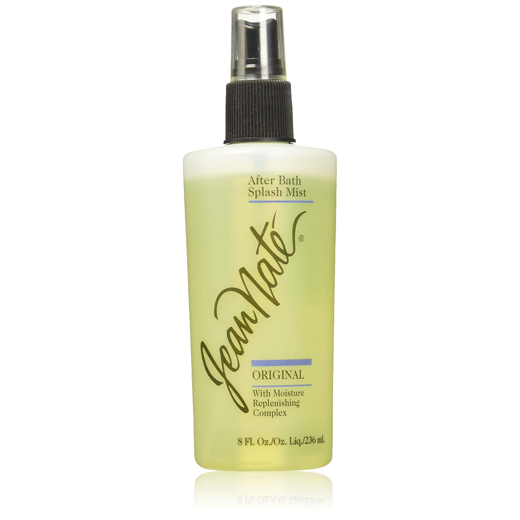 Jean Nate After Bath Splash, Original Bath Body Mist Infused with Vitamin E and Aloe Vera, Softens & Smoothes Skin, Citrus Scent, 8 Fl Oz