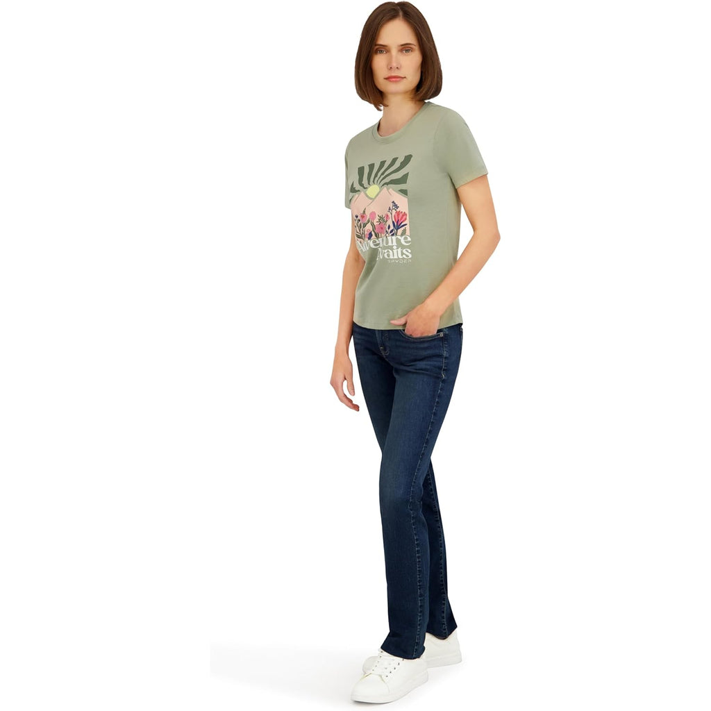 Women's Adventure Graphic T-Shirt Red