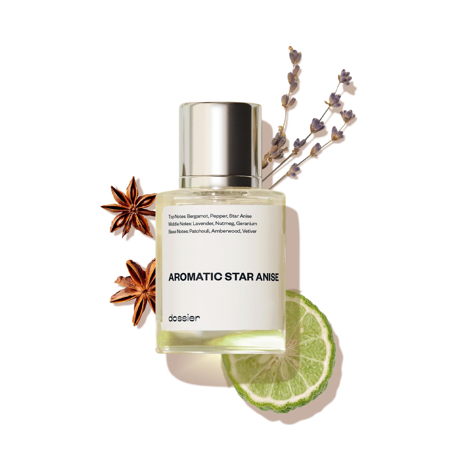 Dossier - Aromatic Star Anise - Eau de Parfum - Inspired by Sauvage - Long-Lasting Fragrance - Masculine - 1.7 fl oz (50ml)