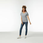 Gildan Women's Heavy Cotton V-Neck T-Shirt, 2-Pack