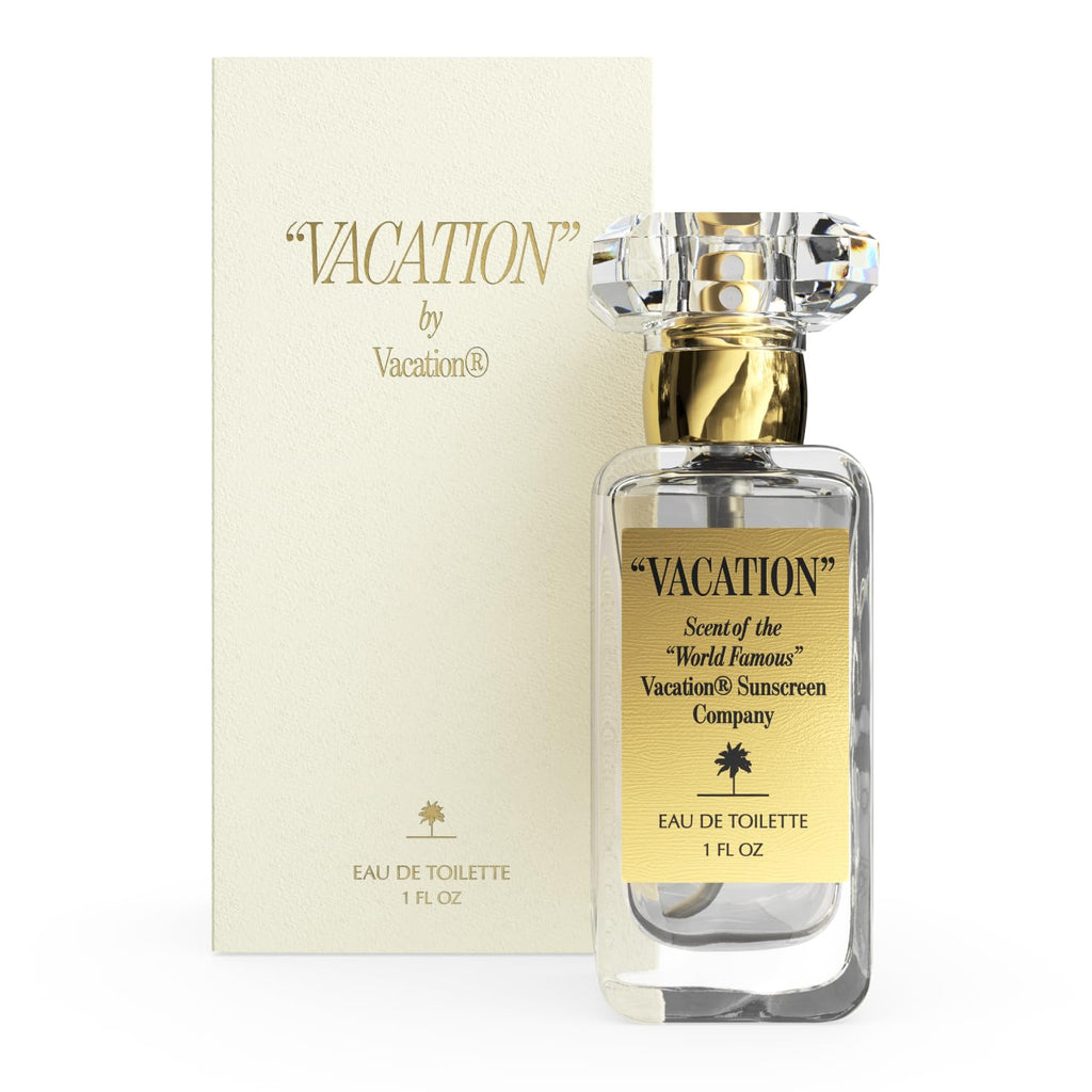 Vacation by Vacation Eau de Toilette Perfume for Women, 1 Fluid Ounce - Beach Coconut Summer Fragrance, Travel Size Spray