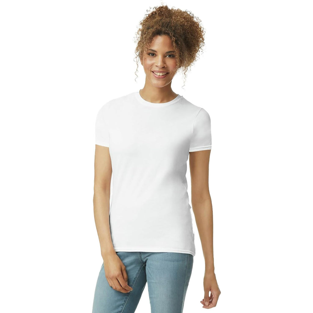 Gildan Womens Softstyle Cotton T-Shirt, Style G64000l, Multipack