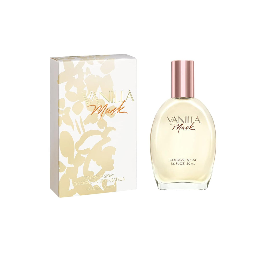 Vanilla Musk Cologne Spray, Vegan Formula, Perfume, Warm and Cozy Natural Vanilla, 1.6 oz