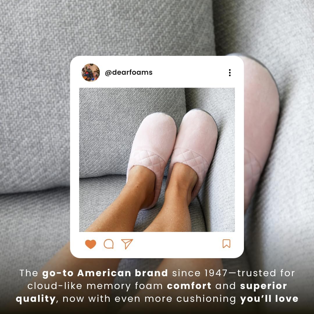 Women's Slippers Velour Pale Mauve