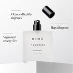 DIME Beauty 7 Summers Perfume for Women - Sweet Floral Eau de Toilette with Bergamot, Vanilla Orchid and Coconut, Clean, Vegan, Cruelty-Free Fragrance, 1.7 oz / 50 ml