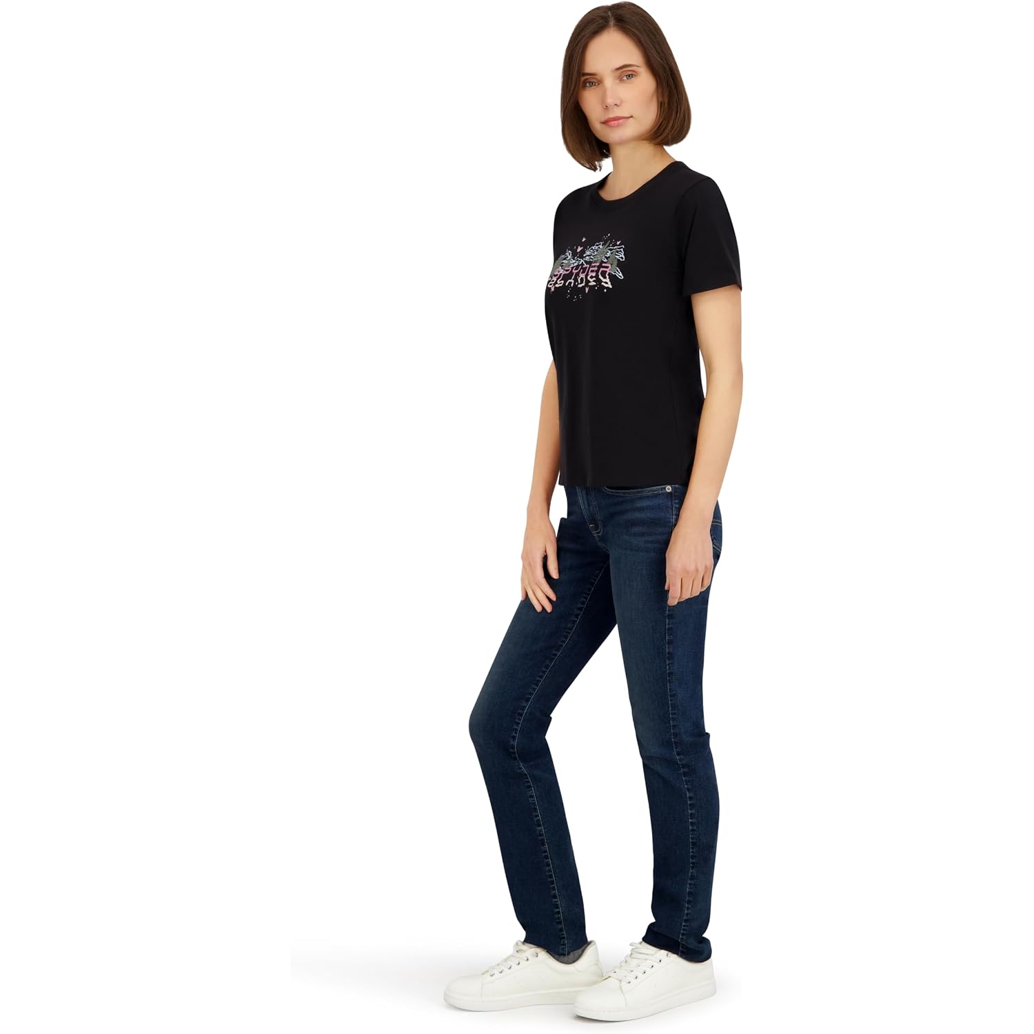 Spyder Women's Mountain Range Graphic Short Sleeve Tee T-Shirt