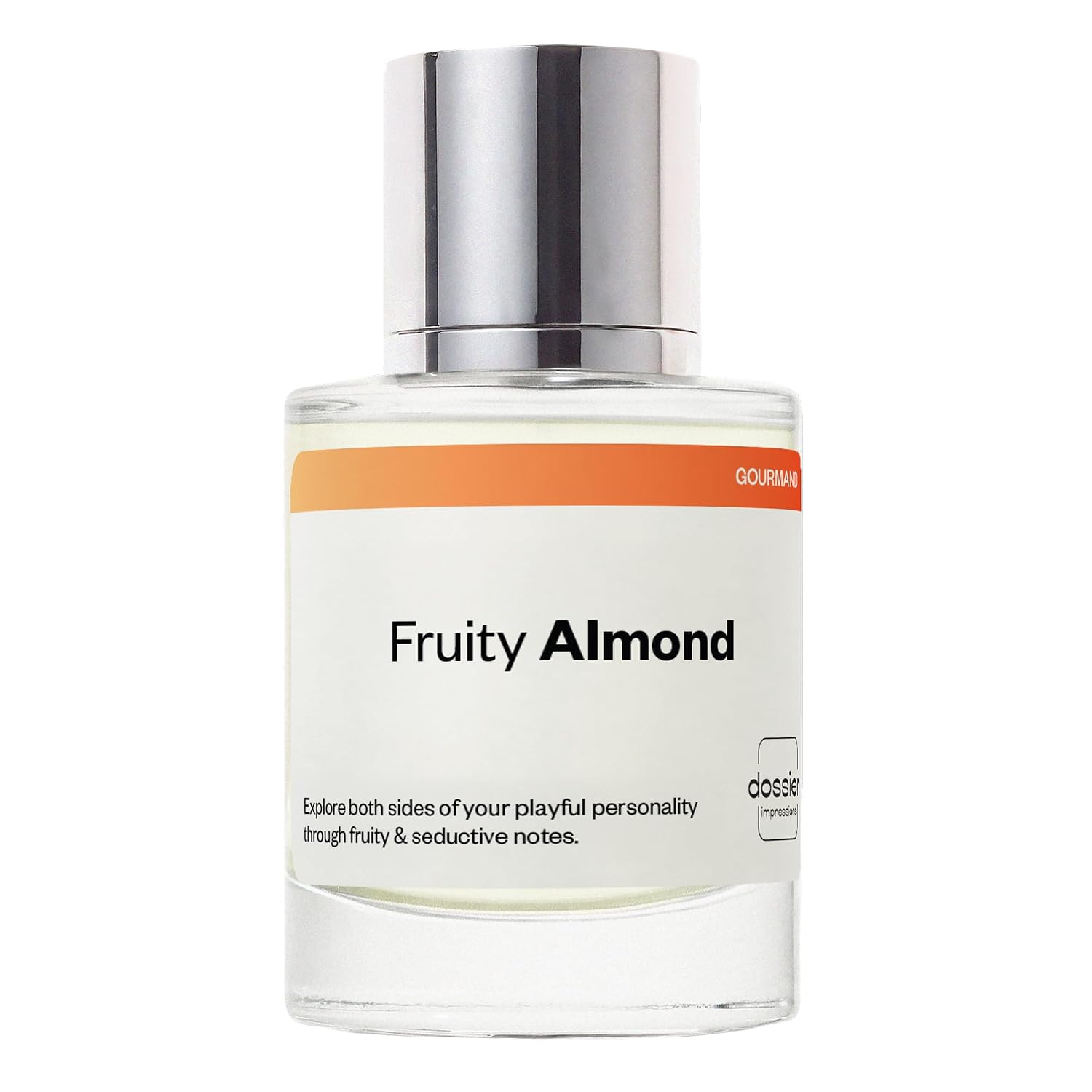 Dossier - Fruity Almond - Eau de Parfum - Perfume Luxury - Pure Infused - Paraben Free - Vegan - For Women - Fragrance 1.7 0z (Spray 50ml)