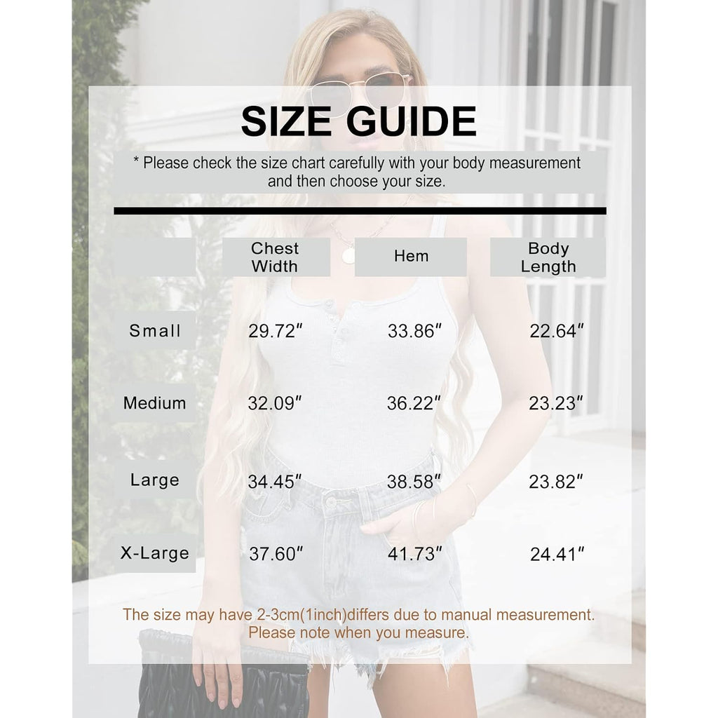 Pepochic Women’s Workout Scoop Neck Tank Top Ribbed Sleeveless Cami Lightweight Solid Basic